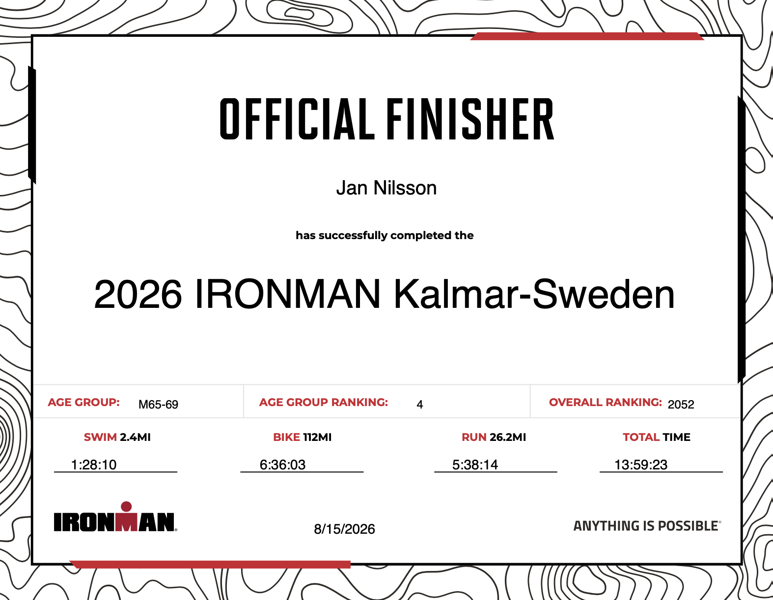 Official Finisher