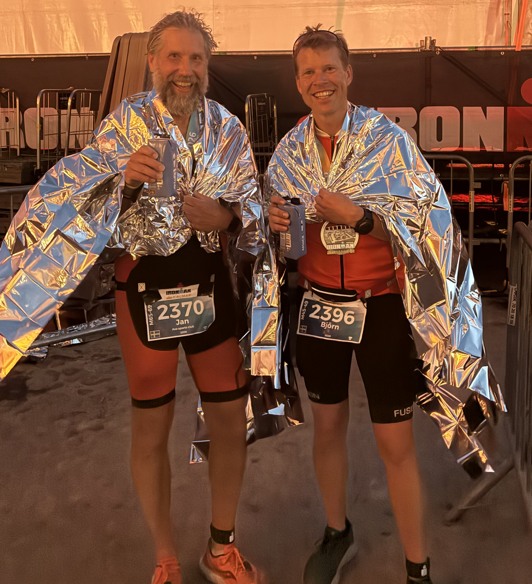 Janne och Björn i mål